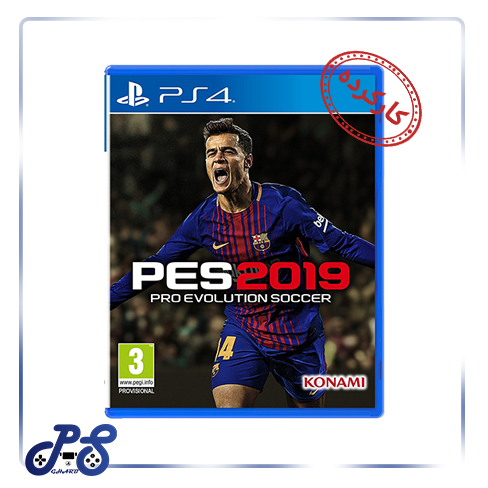 خرید بازی کارکرده pes 2019 ریجن 2 - دست دوم